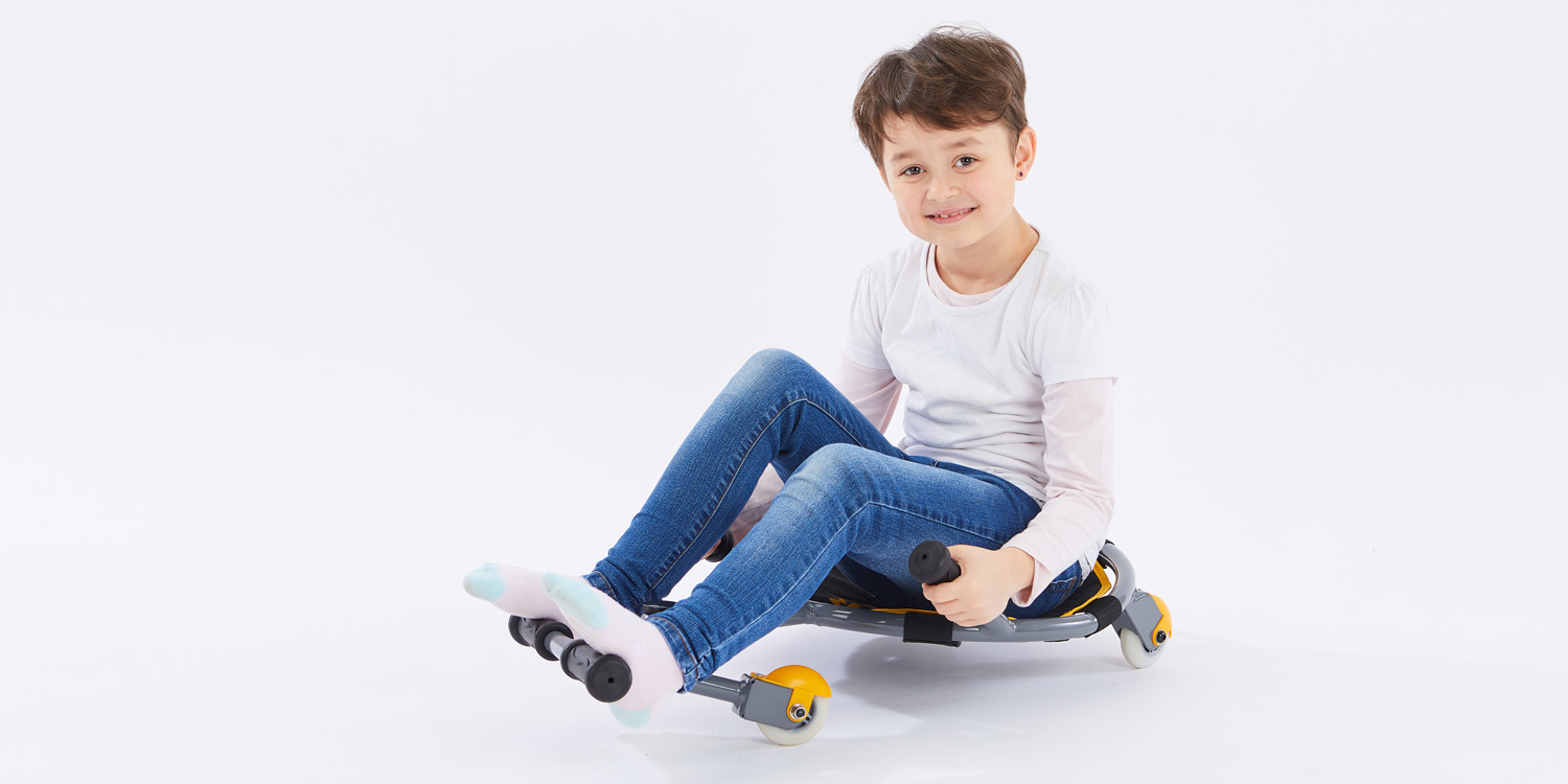 Kinder im Kindergartenalter haben großen Spaß am Fahren mit dem Rider.